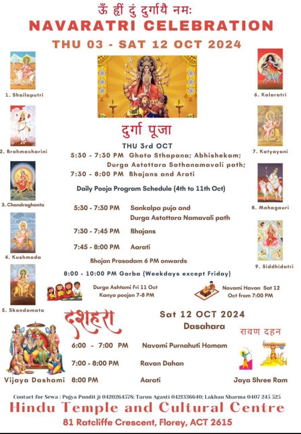 Navratri and Dusshera