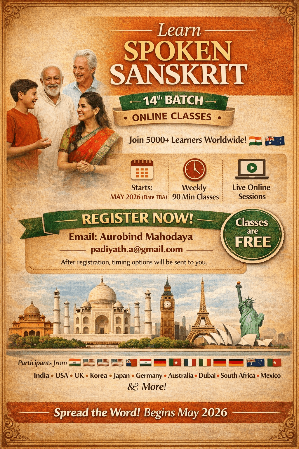 Spoken Sanskrit from a Window on Sanskrit World