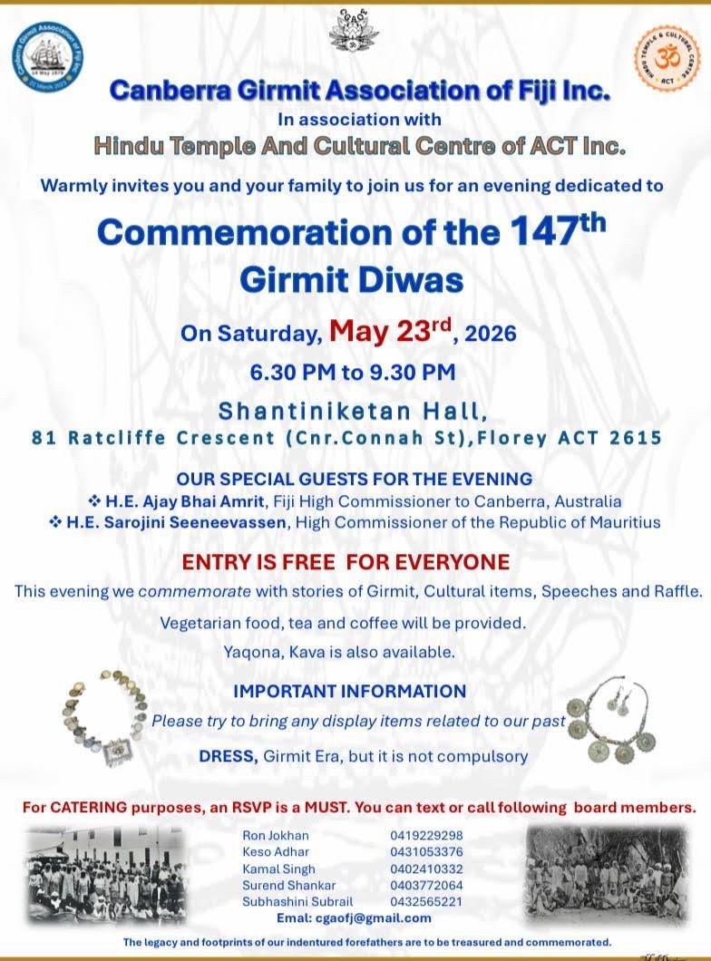 Commemoration of 147 Girmit Diwas