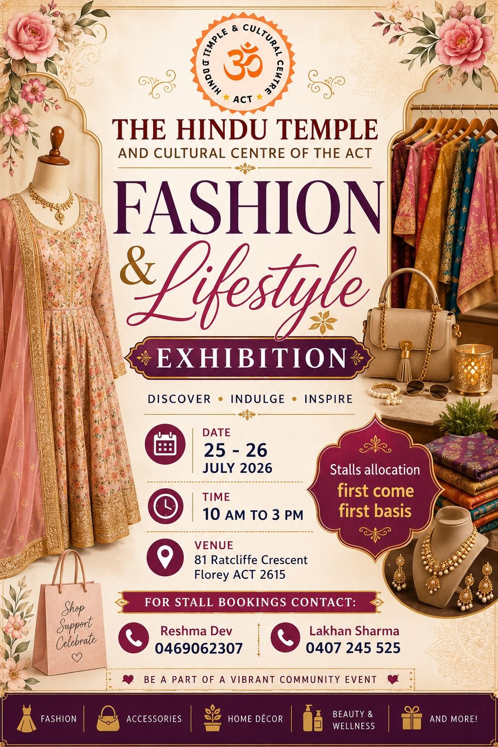 First Fashion & Lifestyle Exhibition - Sat 25 - Sun 26 Jul