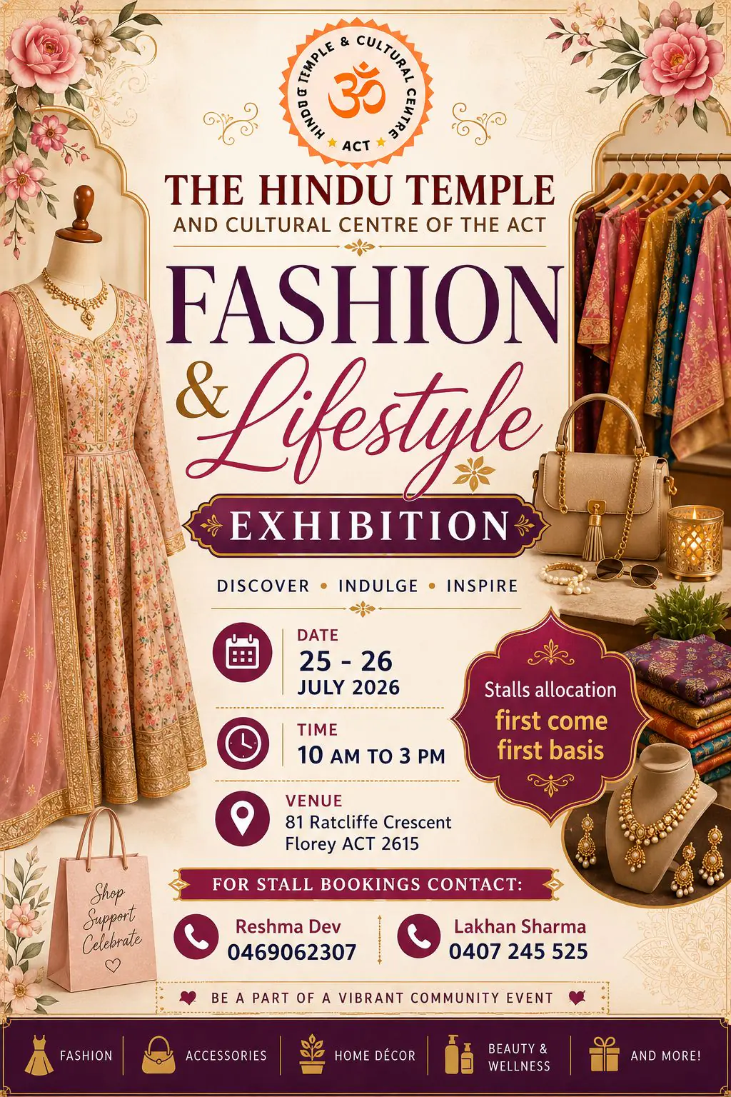First Fashion & Lifestyle Exhibition - Sat 25 - Sun 26 Jul