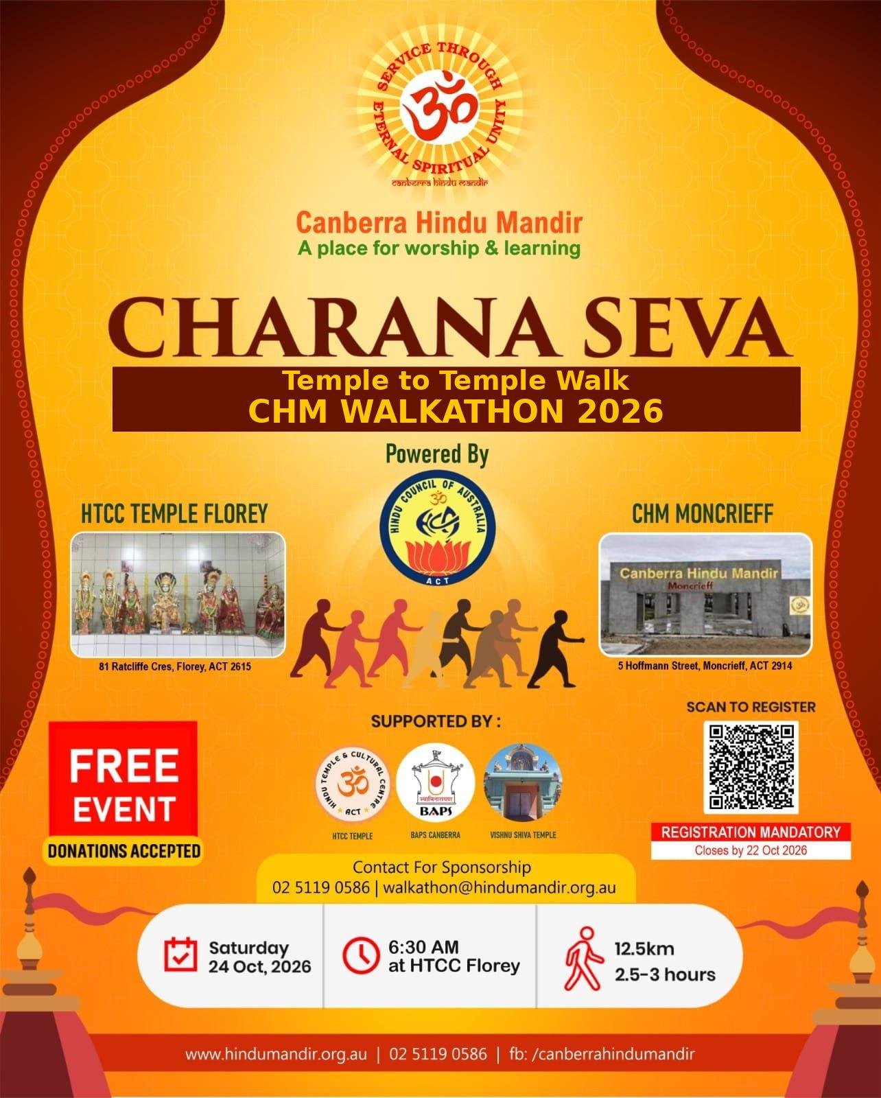 Charan Seva, 24th October 6.30AM